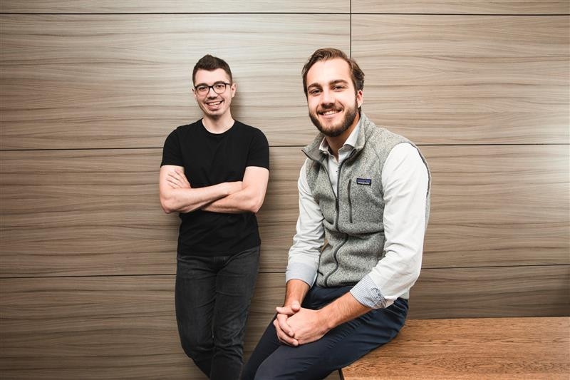 Felix Hemmerling, CEO, et Julien Casse, CTO de kodehyve. Christophe Debailleul