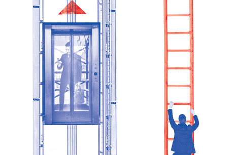Si le salaire moyen est élevé au Luxembourg, c’est en partie parce que dans certains secteurs, les rémunérations grimpent en flèche. (Illustration: Sofia Azcona)