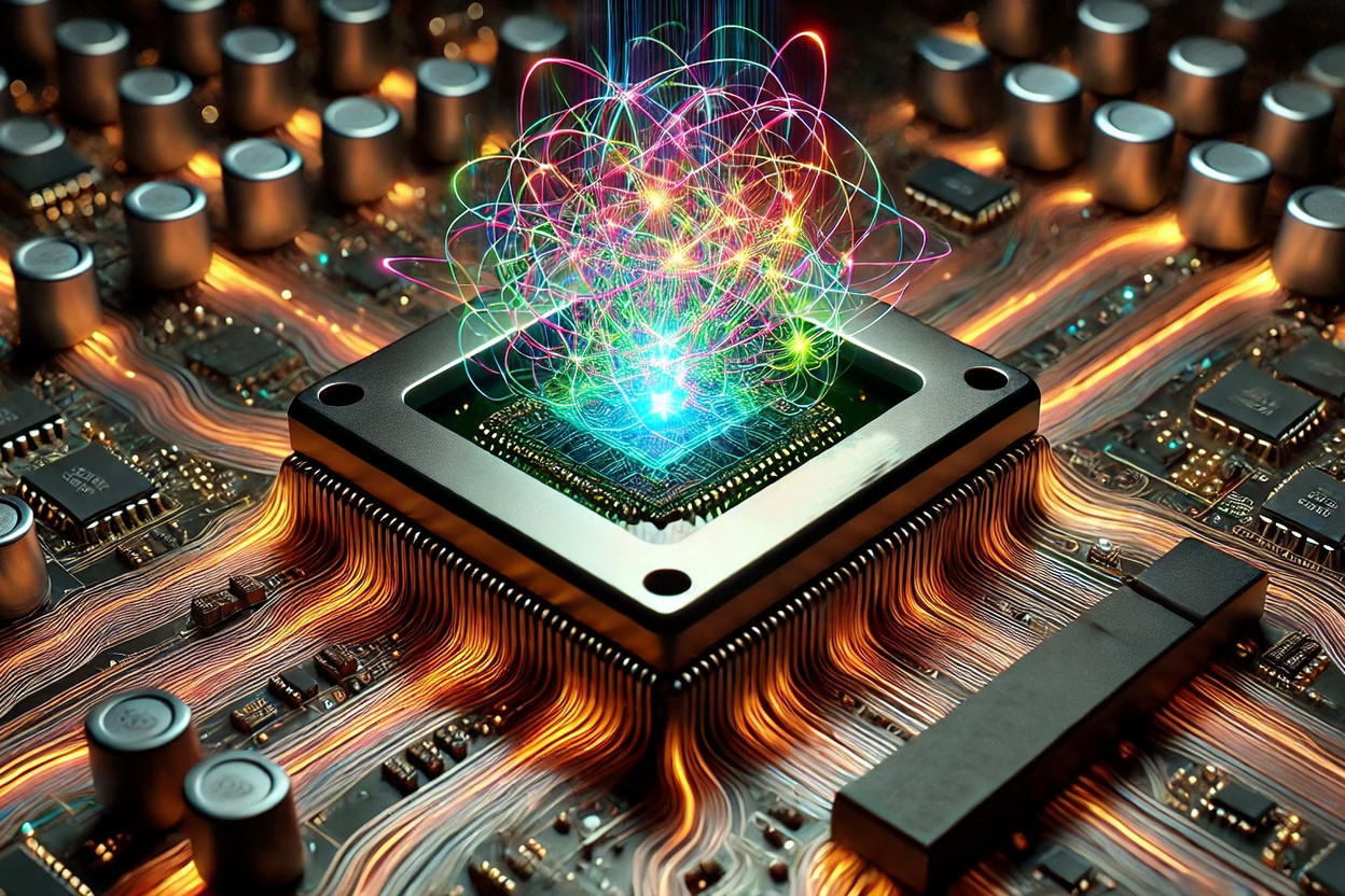 The convergence of AI and quantum computing could revolutionise industries like healthcare, finance, energy and cybersecurity, but it also raises concerns about the speed and unprecedented sophistication of automated vulnerability exploitation in the digital world. Photo: AI image created with Dall-E