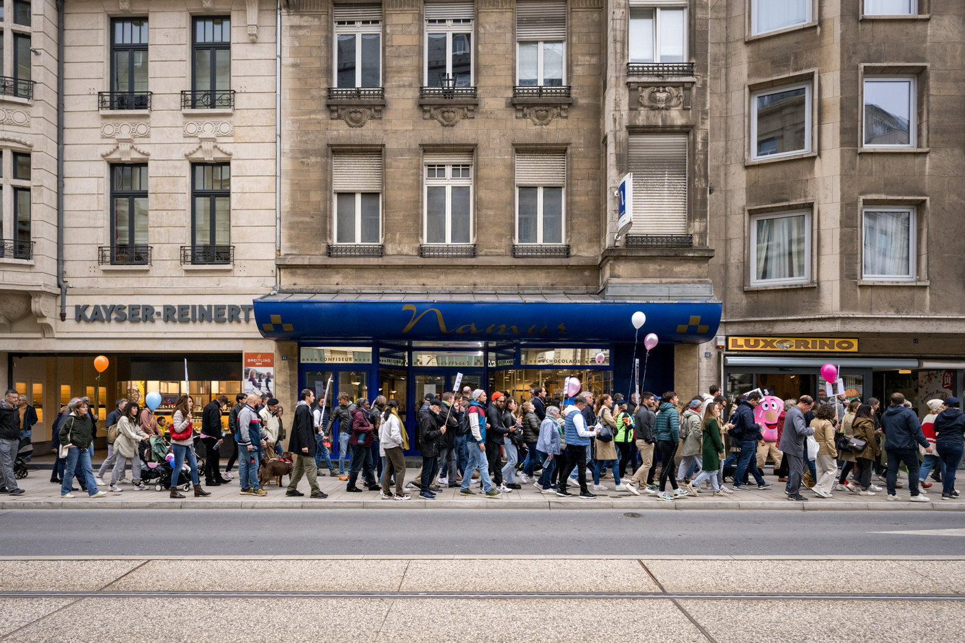 La manifestation s’est déroulée dans le calme. (Photo: Nader Ghavami)