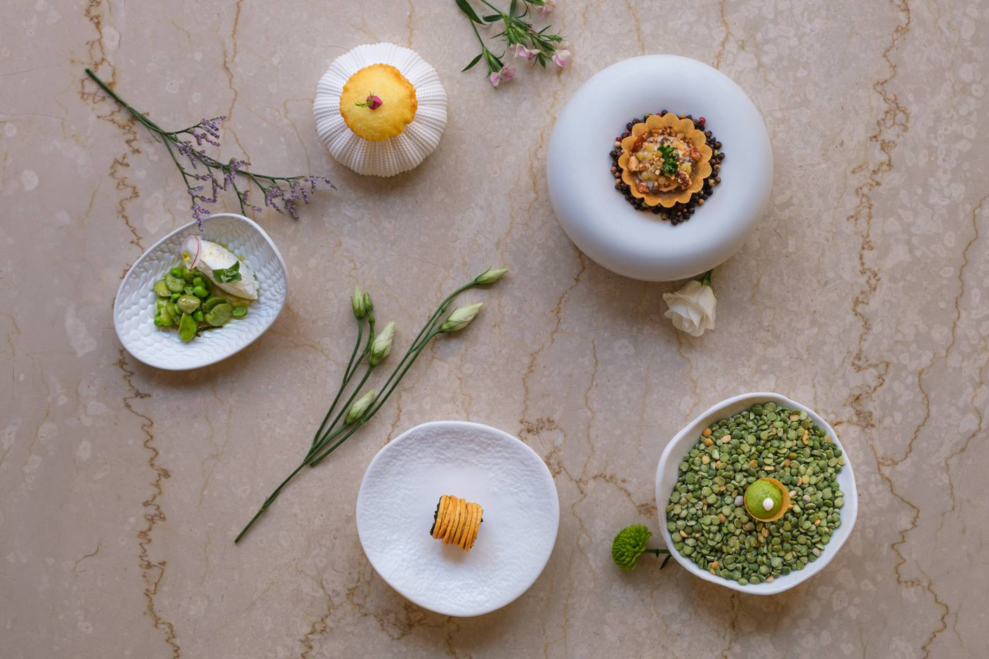 Sélection d’amuses-bouches pour éveiller les papilles. (Photo: Eléonore Arnold)