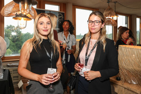 Anastasiya Yankovich (Aztec Financial Services (Luxembourg)) et Monia Gruber (BNP Paribas Real Estate Investment Management). Marie Russillo