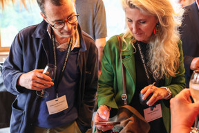 Guillaume De Raigniac (Fondamental) et Stéphanie Servidio (GCP Group). Marie Russillo