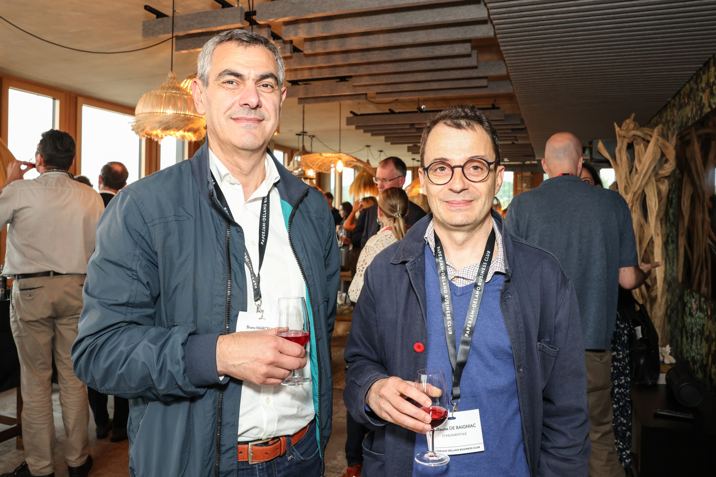 Bruno Marcello et Guillaume De Raigniac (Fondamental). Marie Russillo