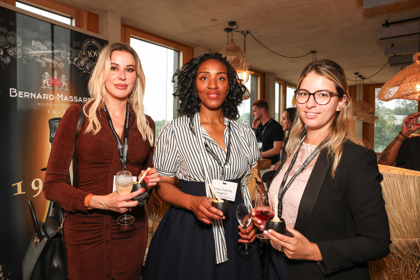 Olivia Koziol (Deynecourt), Sandra Kadima (Capgemini) et Monia Gruber (BNP Paribas Real Estate Investment Management). Marie Russillo