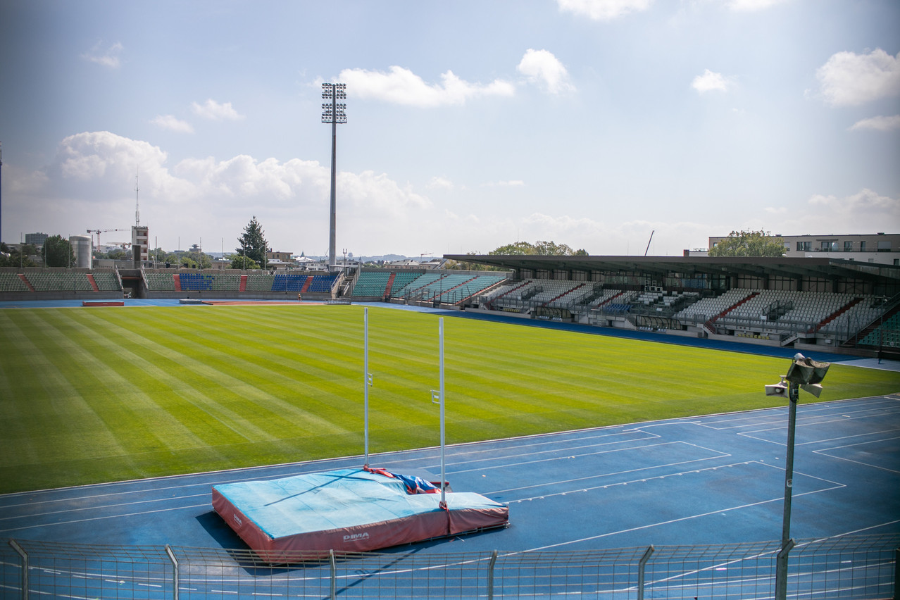 Le stade Josy Barthel, ce 1er septembre. L’enceinte fera bientôt place à un nouveau quartier. (Photo: Matic Zorman/Maison Moderne)