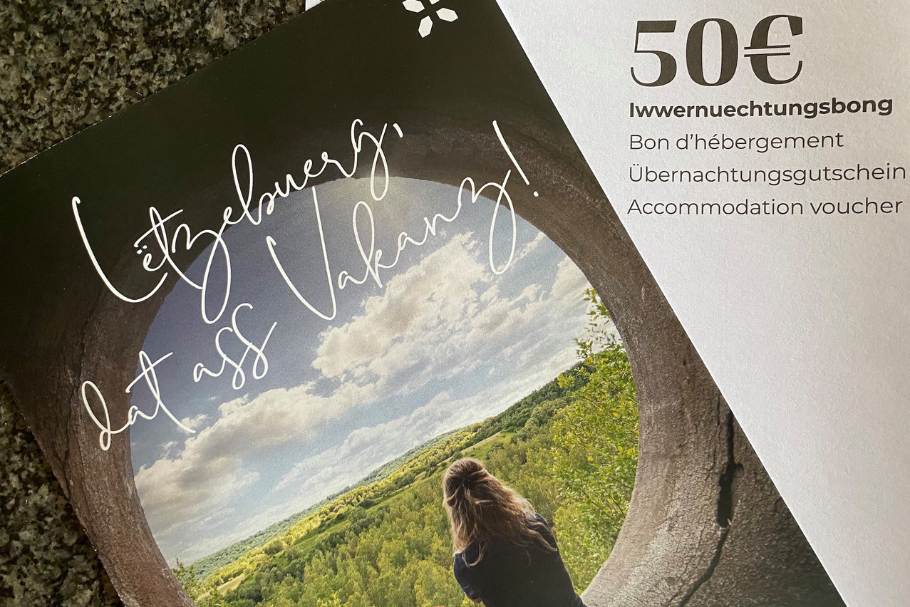 3.500 bons pour une nuit à l’hôtel ont été utilisés au Luxembourg lors du week-end du 15 août. (Photo: Paperjam)
