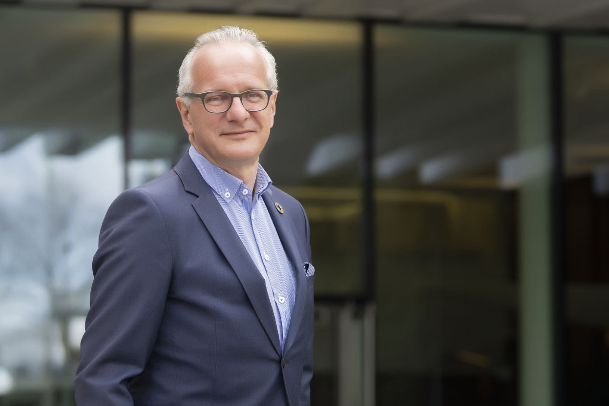 Marc Lauer: «Les défis de demain pour notre société sont la digitalisation, la crise climatique et le vieillissement de la population.» (Photo: Groupe Foyer)