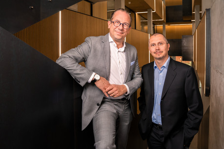 Martin Schnögass et Eric Rosin d’act360° conseillent les promoteurs et les communes dans le cadre du Pacte logement 2.0. (photo: act360°)