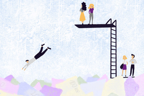 Gregory Vandendael: «Si l’on ne choisit pas de mettre ses actifs au travail, chacun s’appauvrit progressivement un petit peu.» (Illustration: Maison Moderne)