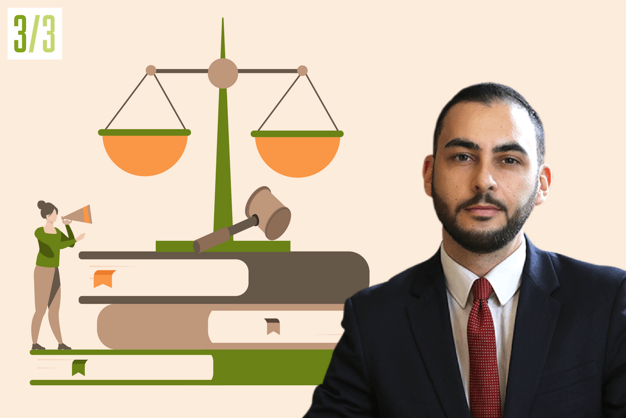 Sami Ben Mahmoud, Senior Associate au sein du cabinet Brucher, Thieltgen & Partners. (Illustration: Maison Moderne/Photo: Brucher, Thieltgen & Partners)