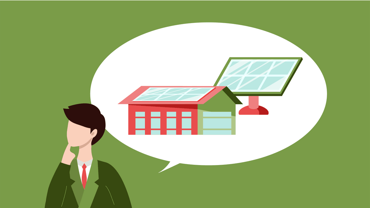 Charlotte Remy-Ehlinger et Xavier Struyven de SER nous expliquent comment produire une énergie verte et locale grâce à la pose de panneaux photovoltaïques. (Illustration: Maison Moderne)