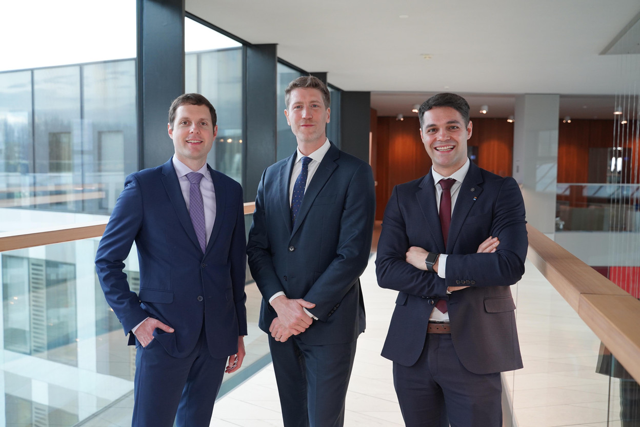 Kyle Frasca, Pierre-Marie Boul & Argjent Kastrati (Photo: EY Luxembourg)