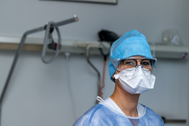 Au Luxembourg, les masques de type FFP restent «réservés en principe aux professionnels de la santé ou encore aux personnes vulnérables, ainsi qu’aux personnes testées positives». (Photo: Nader Ghavami / Maison Moderne)