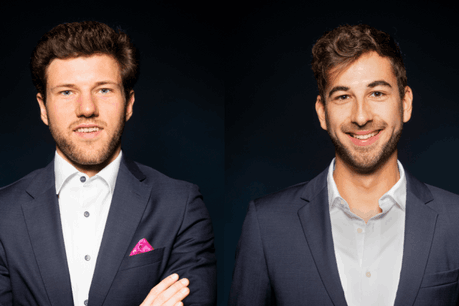 De gauche à droite: Louis Wagner et Maurice Delcourt. (Photo: Yuzer)