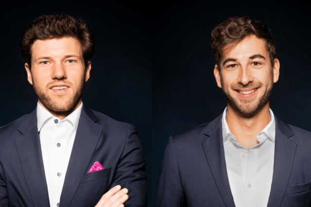 De gauche à droite: Louis Wagner et Maurice Delcourt. (Photo: Yuzer)