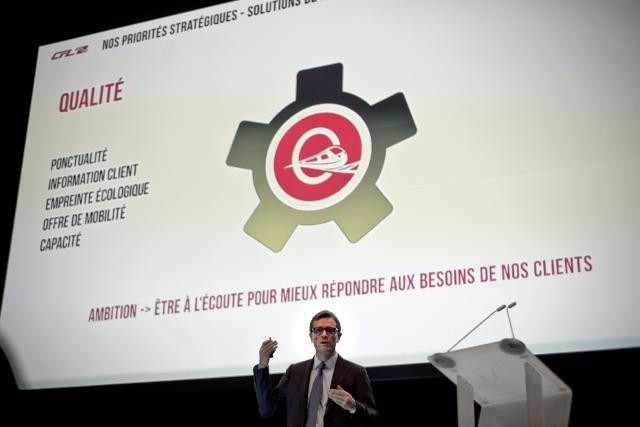 Pour Marc Wengler, directeur général des CFL, la nouvelle stratégie dévoilée doit avant tout être l’occasion de mettre à profit l’expertise des CFL pour créer «une nouvelle chaîne de mobilité». (Photo: Mike Zenari)