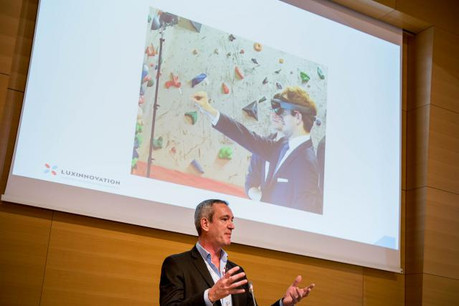 David Foy (Luxinnovation): «Les applications de réalité virtuelle en streaming profiteront beaucoup de la 5G. (Photo: Nader Ghavami / archives)