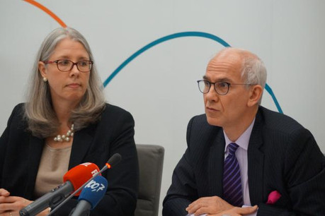 Pour Marc-André Bechet (à droite), Ucits V ne laisse plus de doute quant à la responsabilité de chaque maillon de la chaîne. (Photo: Alfi)