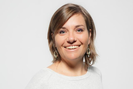 Céline Coubray: «Nous avons tenu nos promesses pour le numéro qui sort le 14 octobre, avec un magazine entièrement repensé.» (Photo: Jan Hanrion)