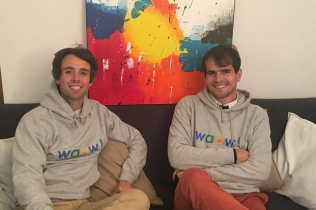Waow! et ses fondateurs Thibault Miranda et Jean-Valère Hamet intègrent le Paperjam Club. (Photo: Waow!)
