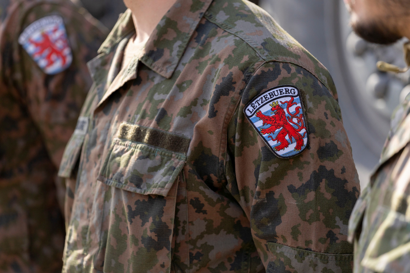 Six membres de l’armée luxembourgeoise sont sur place, dans le cadre de l’EFP. Leurs visages ne peuvent être montrés et leurs noms de famille révélés, pour des raisons de sécurité. (Photo: Emmanuel Claude/SIP)