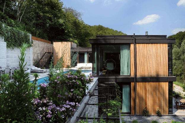 La maison de Didier Mouget, conçue par Moreno Architecture et Associés, était un des projets lauréats du Bauhärepräis OAI 2016. (Photo: Moreno Architecture et Associés)