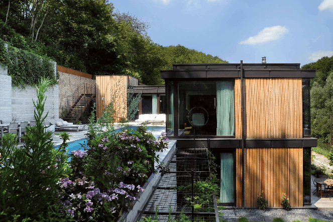 La maison de Didier Mouget, conçue par Moreno Architecture et Associés, était un des projets lauréats du Bauhärepräis OAI 2016. (Photo: Moreno Architecture et Associés)