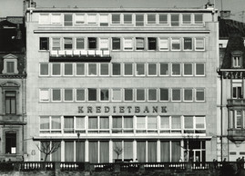 Kredietbank’s premises in the 1950s. Photo: Quintet