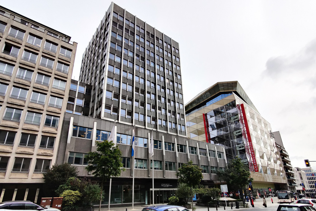 Quintet Private Bank (ici, son siège à Hamilius) compte actuellement plus de 2.000 collaborateurs et gère 85 milliards d’euros d’actifs clients en Europe. (Photo: Maison Moderne)