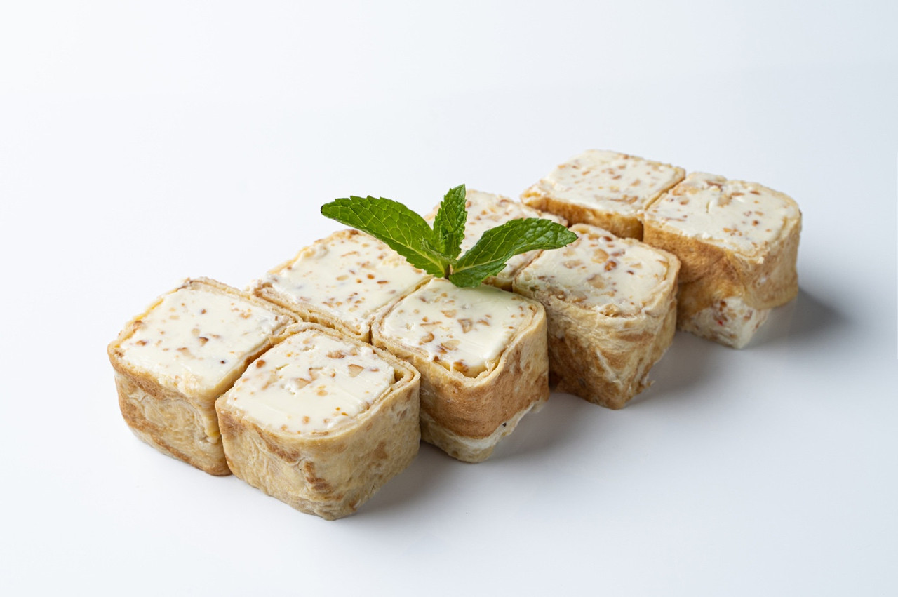 À la fois revisite de la crêpe et du riz au lait… on dit deux fois oui à ces makis! (Photo: Shutterstock)