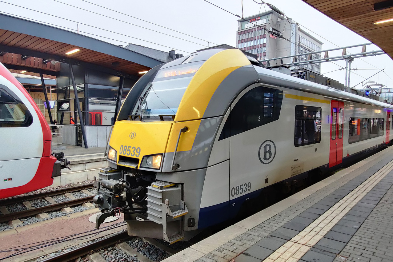 Le 5 octobre dernier, lors de la dernière grève des cheminots en Belgique, seul le train IC (Intercity) Liège–Guillemins–Gouvy–Luxembourg avait pu circuler presque toute la journée. (Photo: Christophe Lemaire/Maison Moderne/Archives)