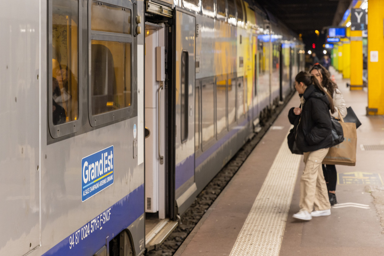 "Traffic between Metz and Luxembourg will be disrupted due to a local industrial action that is likely to continue,” said the SNCF, concerning a strike announced for 20 January 2025. Pictured is the Metz station. Archive photo: Romain Gamba