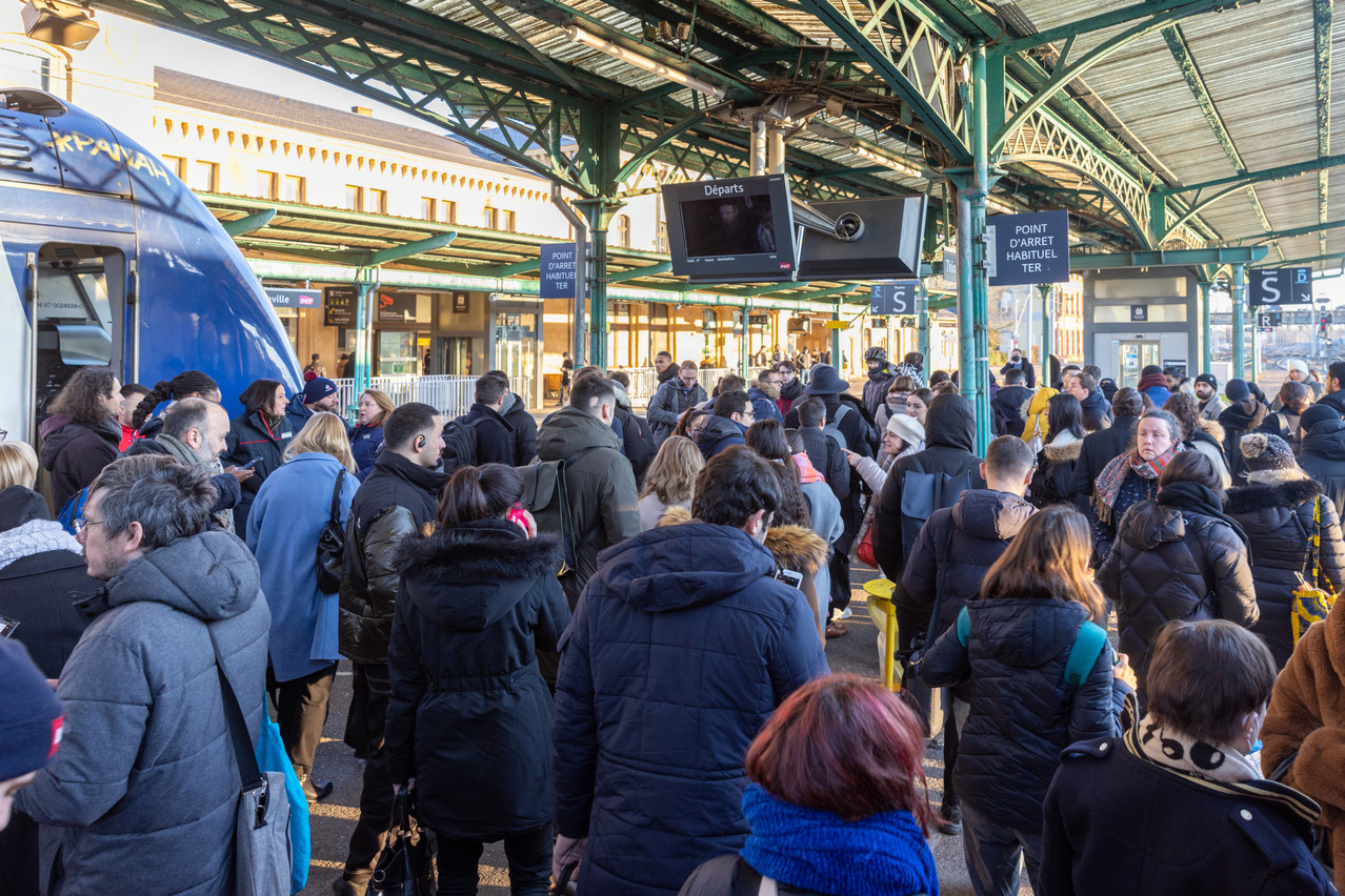 A strike by railway workers in France will impact train traffic this week. Photo: Romain Gamba/Archives
