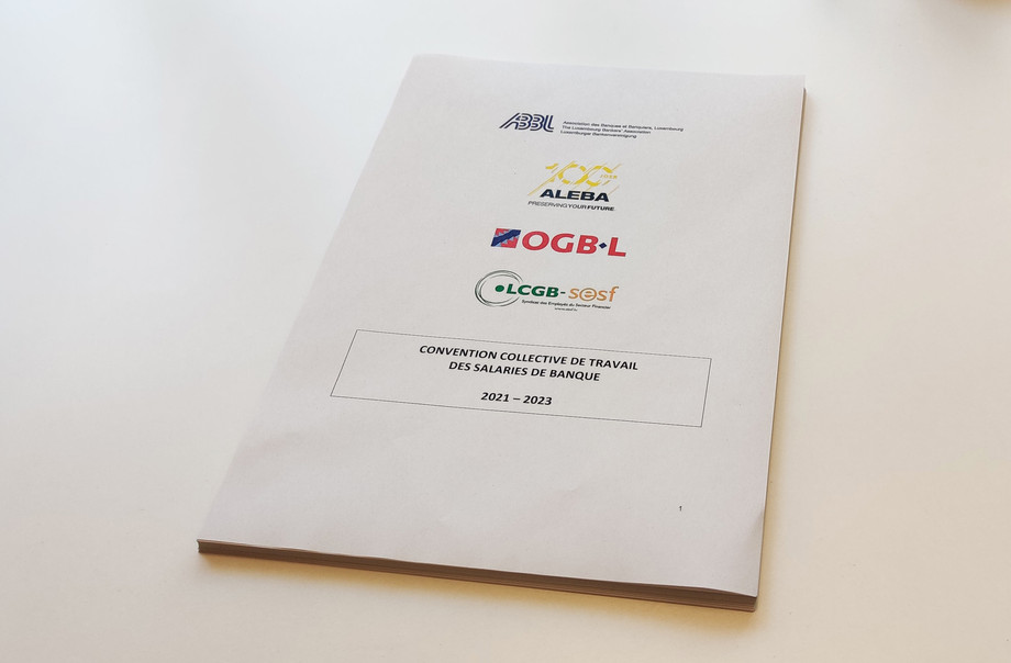 The collective labour agreement, signed in 2018, was valid until 2020. The new agreement will cover the period 2021-2023 and was signed on Thursday evening. (Photo: Paperjam)