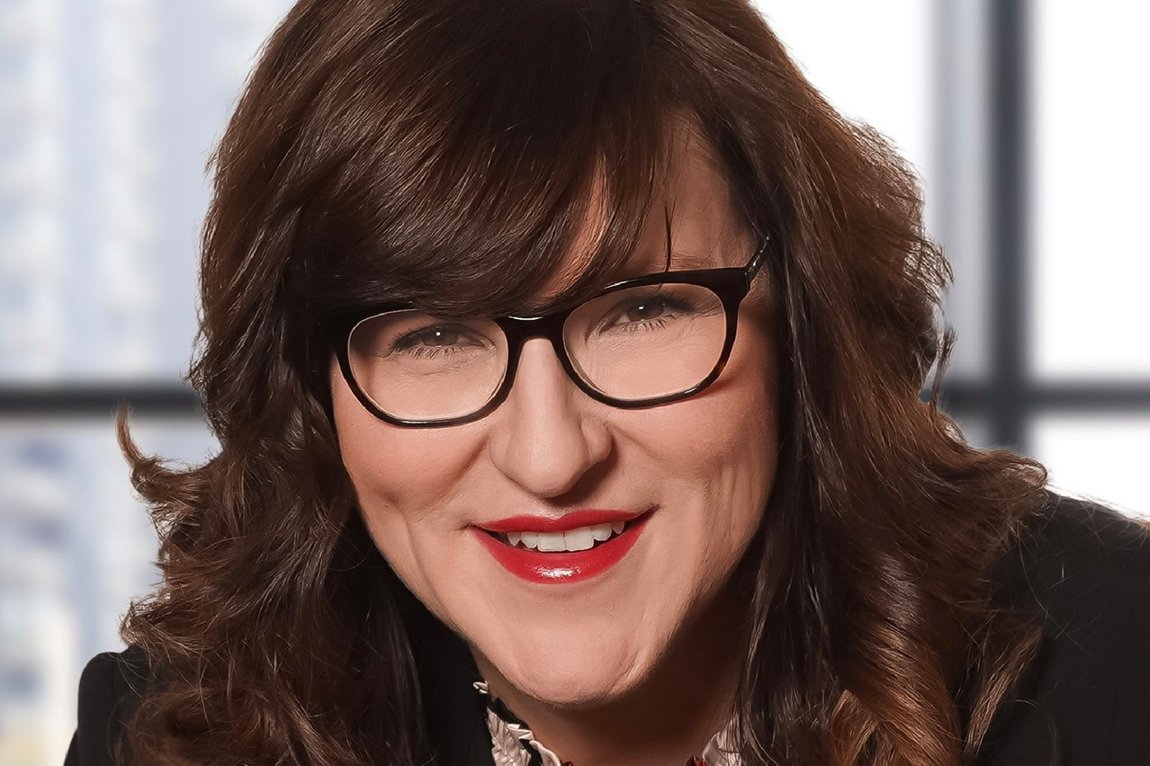 Manuela M. Froehlich, co-founder and partner at Fondsfrauen, which connects women working in the financial sector. Fondsfrauen GmbH