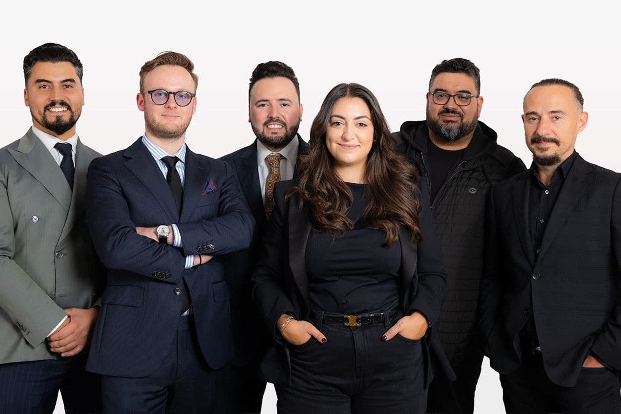 The FIL representatives, from left to right: Miguel Da Silva, Ruben Brangier, Michael Eires, Cindy Moreira, Fabio Caiano and Serge Uschkaloff. Photo: FIL