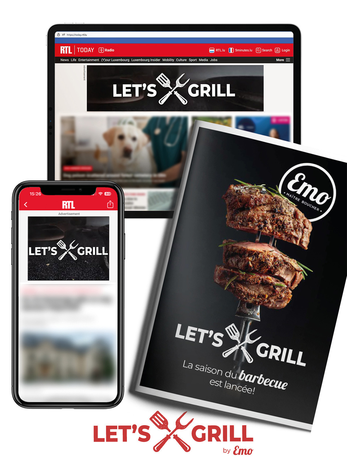 Campaign : Let's grill  (Wait agency) 