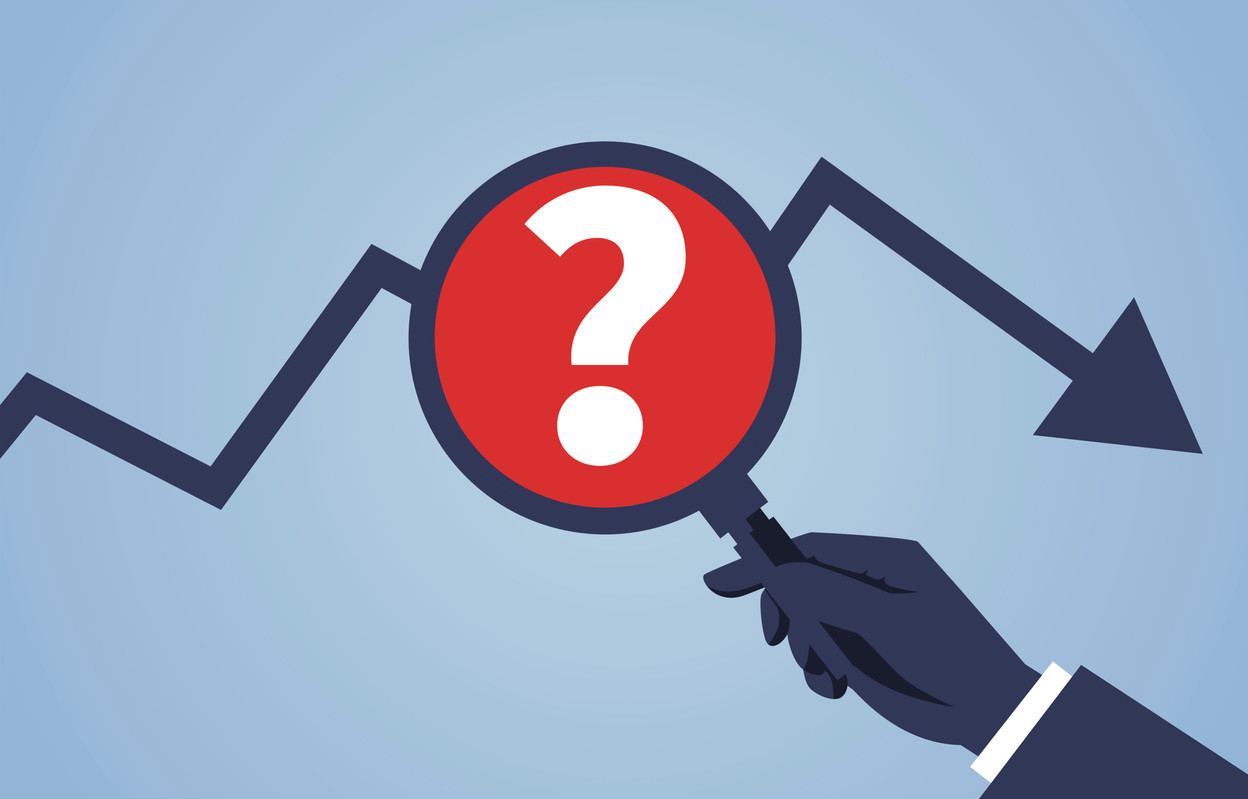 Les médias ont tendance à davantage utiliser la mesure de variation du PIB sur deux trimestres consécutifs pour parler de récession que les mesures plus officielles. (Photo: Shutterstock)