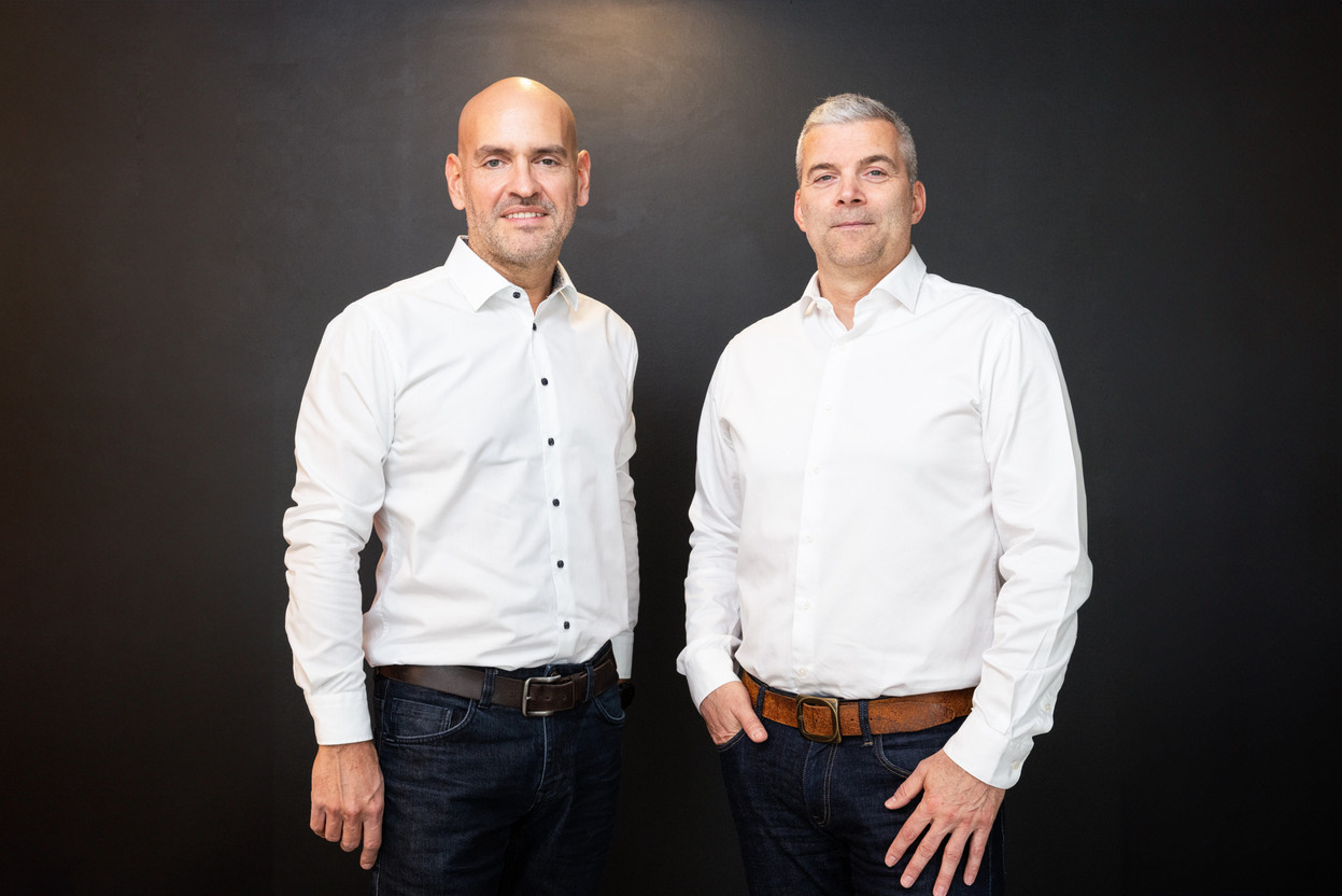 Raoul Mulheims et Jonathan Prince, co-fondateurs de Finologee (Photo: Eva Krins, Maison Moderne)