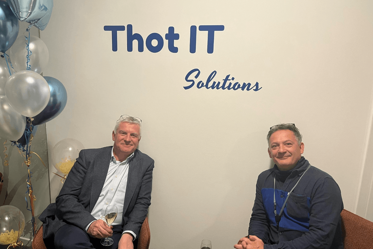 Rénald Wauthier, CEO, and Hervé Decker, founder, of Thot IT Solutions Photo: Thot IT Solutions
