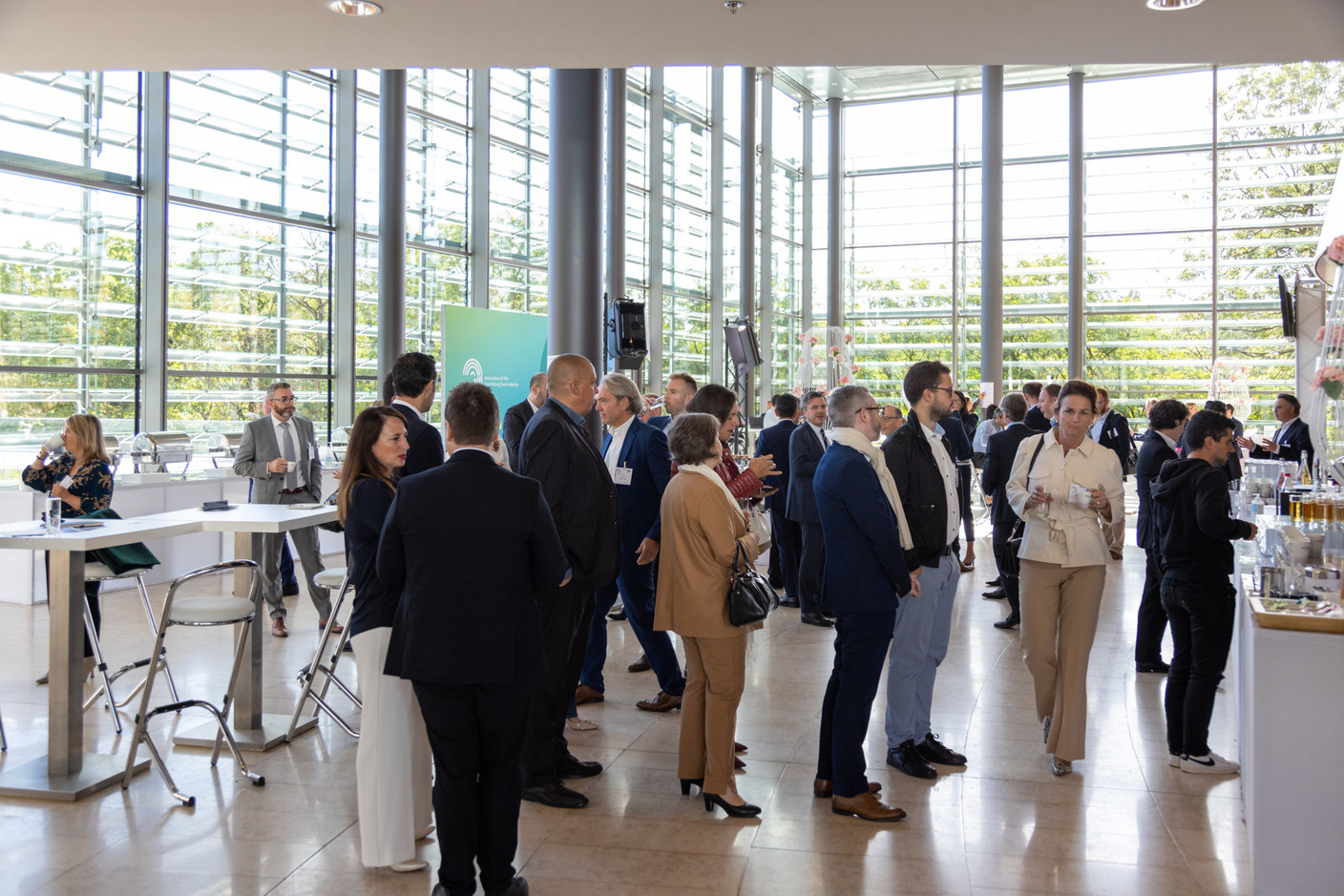Attendees are seen during day 2 of the Association of the Luxembourg Fund Industry’s Global Distribution Conference, 21 September 2022. Photo: Romain Gamba/Maison Moderne