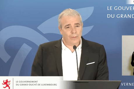 Dan Kersch, ministre des Sports, a dévoilé les nouvelles conditions dans lesquelles les pratiques sportives pourront se dérouler. (Photo: SIP)