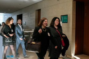 Attendees are seen during day two of Alfi’s European Asset Management Conference, 23 March 2022. Photo: Matic Zorman