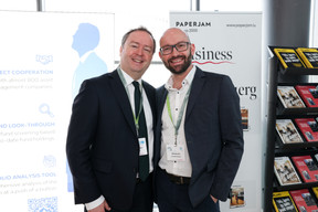 Sébastien Bos, Victor Buck Services (on right). Photo: Eva Krins/Maison Moderne