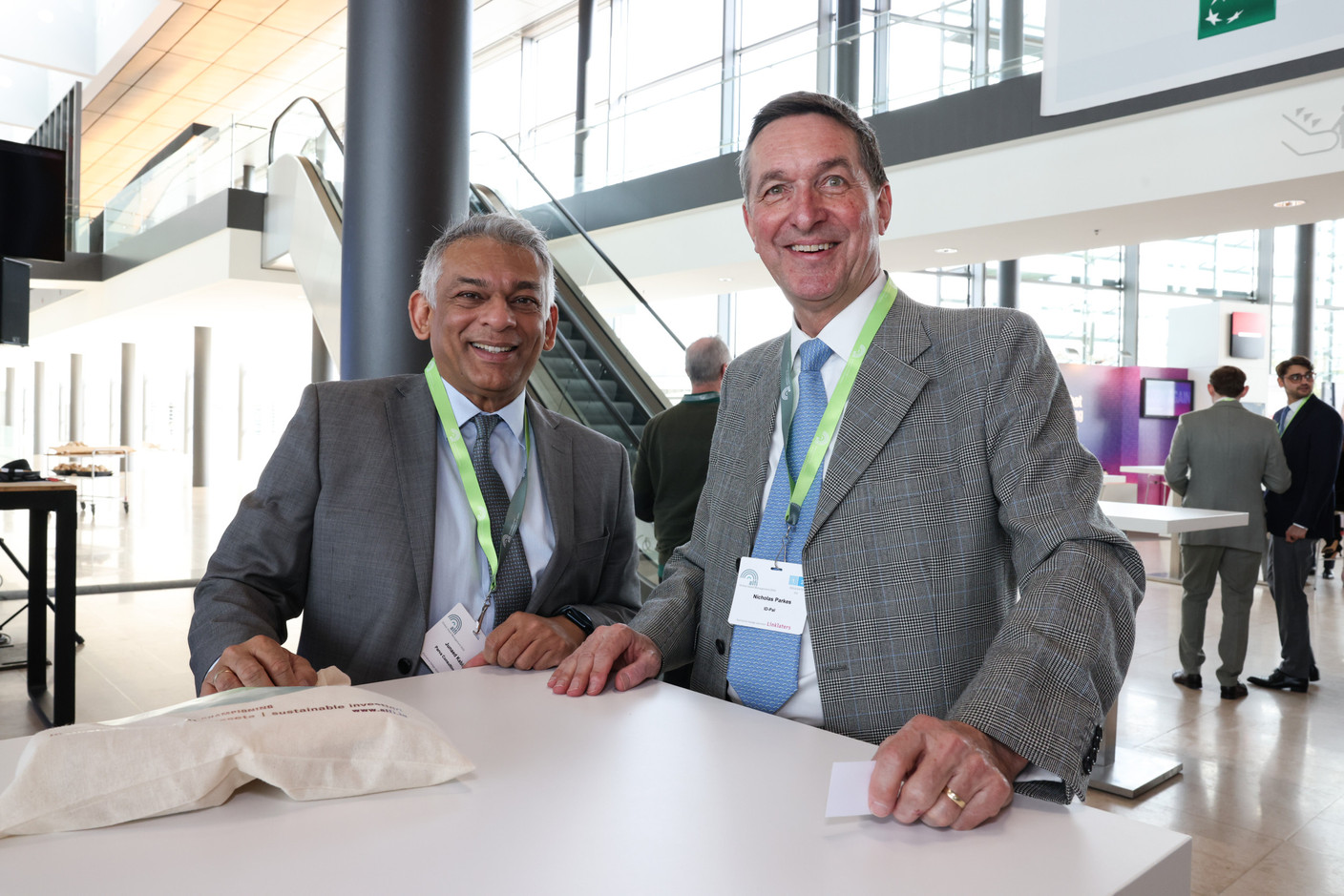 Junaed Kabir, Parva Consulting; Nicholas Parkes, ID-Pal. Photo: Eva Krins/Maison Moderne