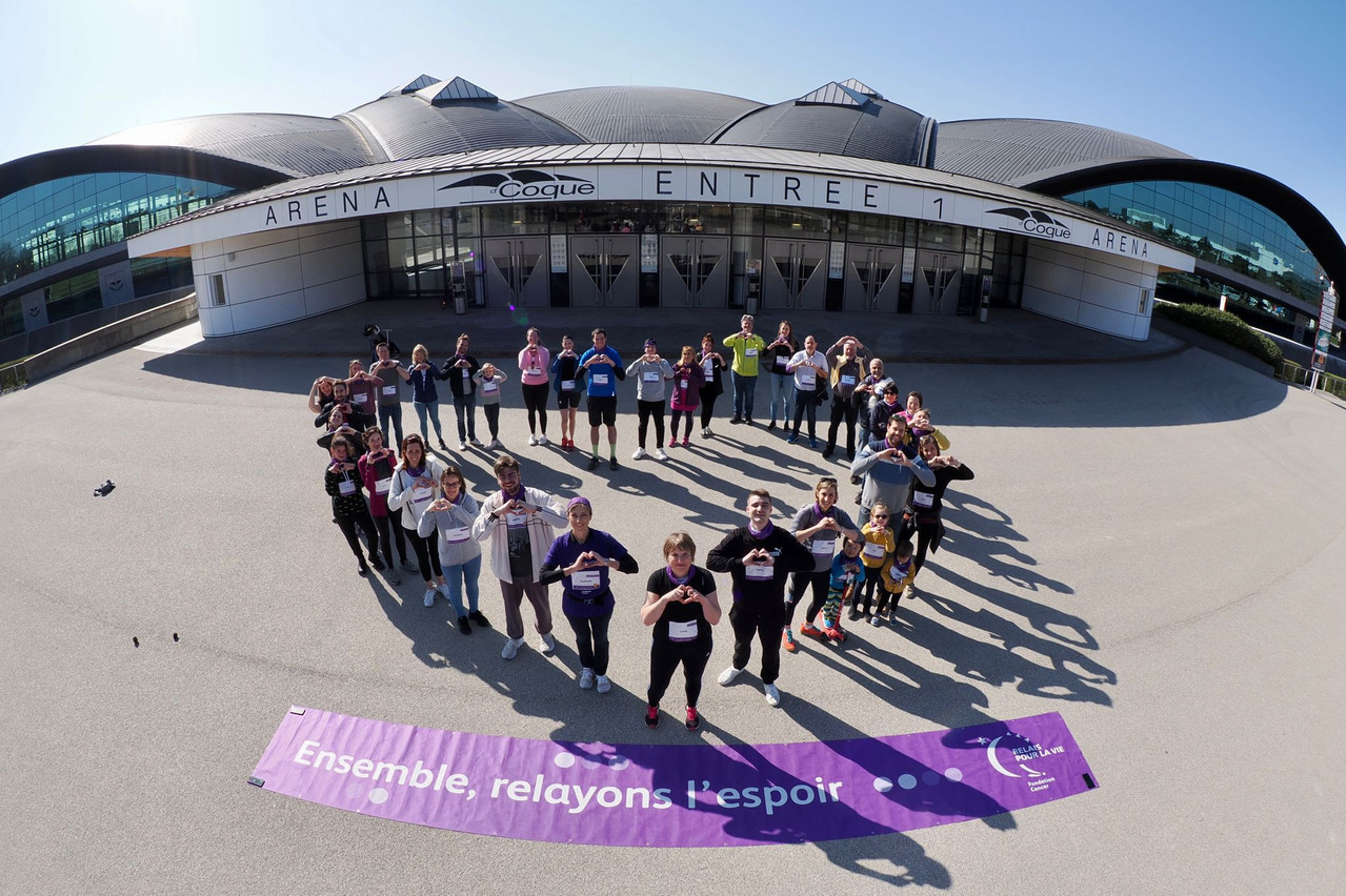 More than 8,700 people took part in this year’s Relais pour la Vie Photo: Fondation Cancer