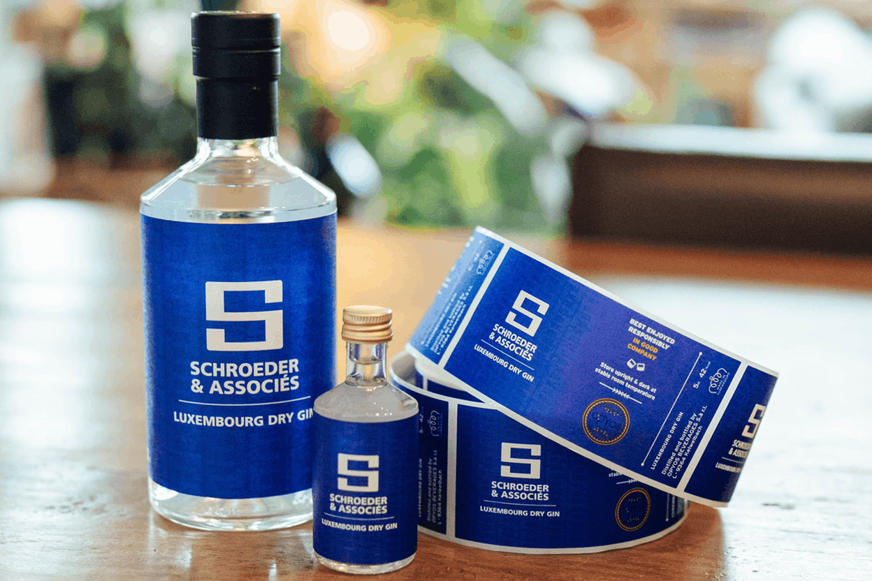 Schroeder & Associés Luxembourg Dry Gin  Opyos