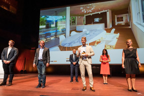 Hervé Sybertz, lauréat du Bauhärepräis OAI 2020 ((Photo: Nader Ghavami/Maison Moderne))