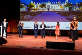 Banque et Caisse d'Épargne de l'État, lauréat du Bauhärepräis OAI 2020 ((Photo: Nader Ghavami/Maison Moderne))